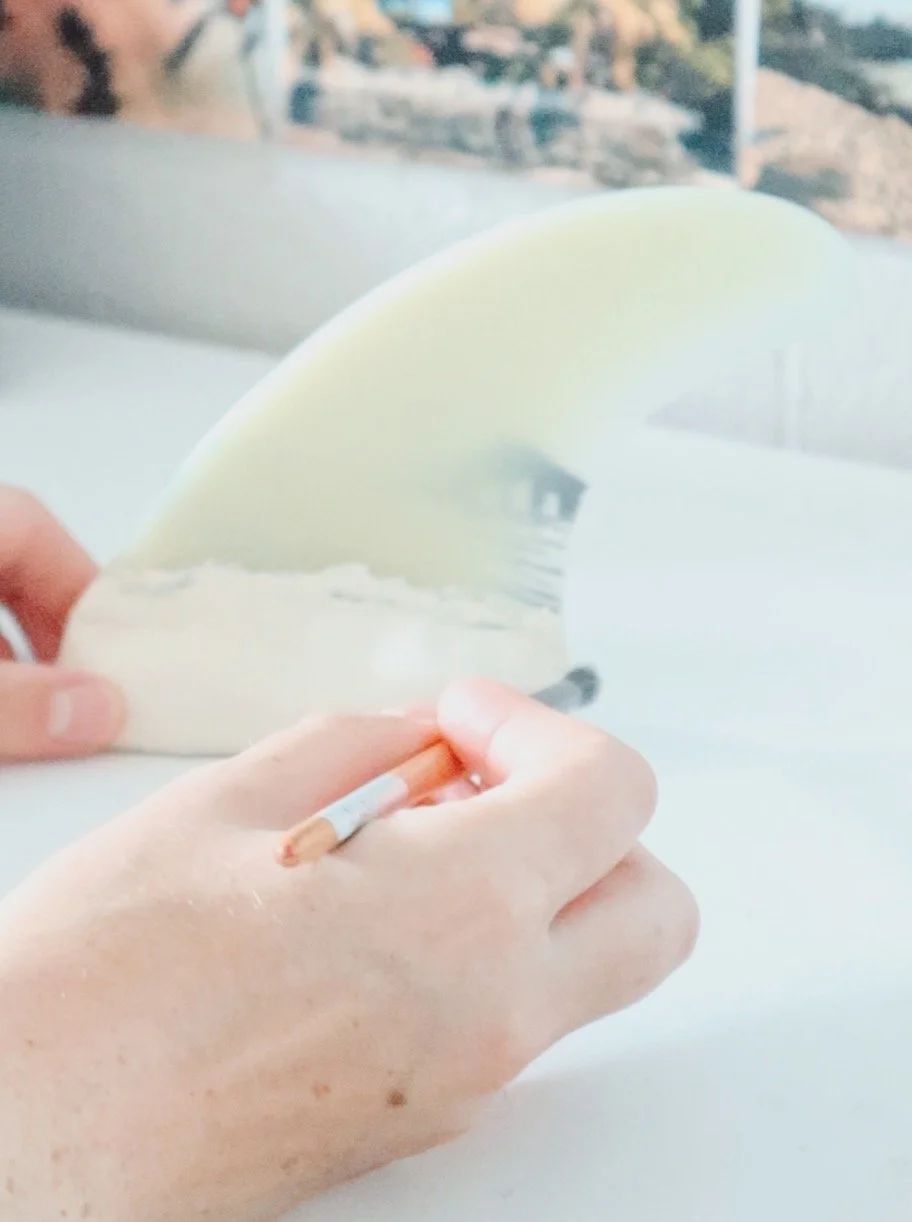 DIY Surf-Fin Home Decor — ella eland